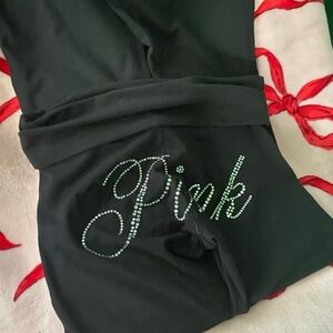 PINK Victoria's Secret Pants with Sparkle Detail